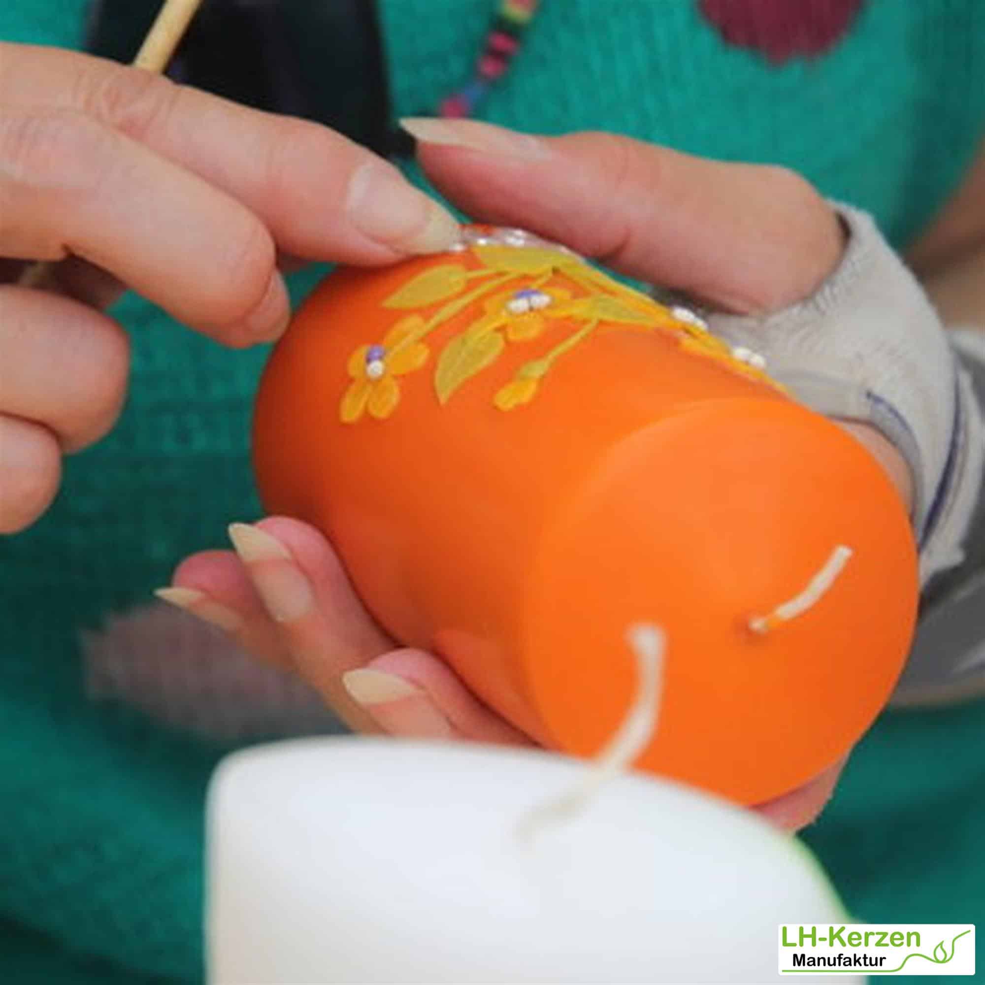 Kerzenbeschriftung Beschriftete Kerze